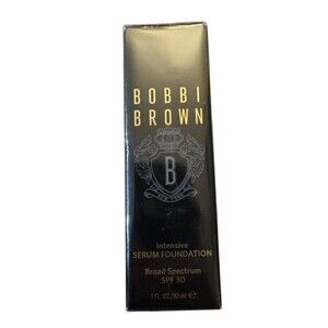 BOBBI BROWN INTENSIVE SKIN SERUM FOUNDATION SPF 35 CHESTNUT 1 OZ BOXED *DETAILS*